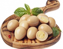 Яйца перепелиные маринованые - Фермерские продукты | “Дружная семейка”